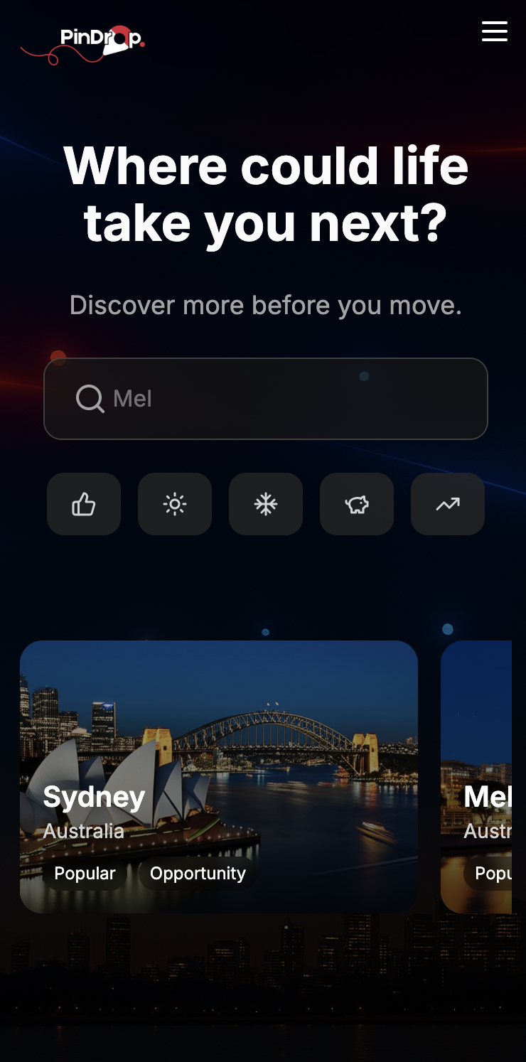 PinDrop step 1 preview